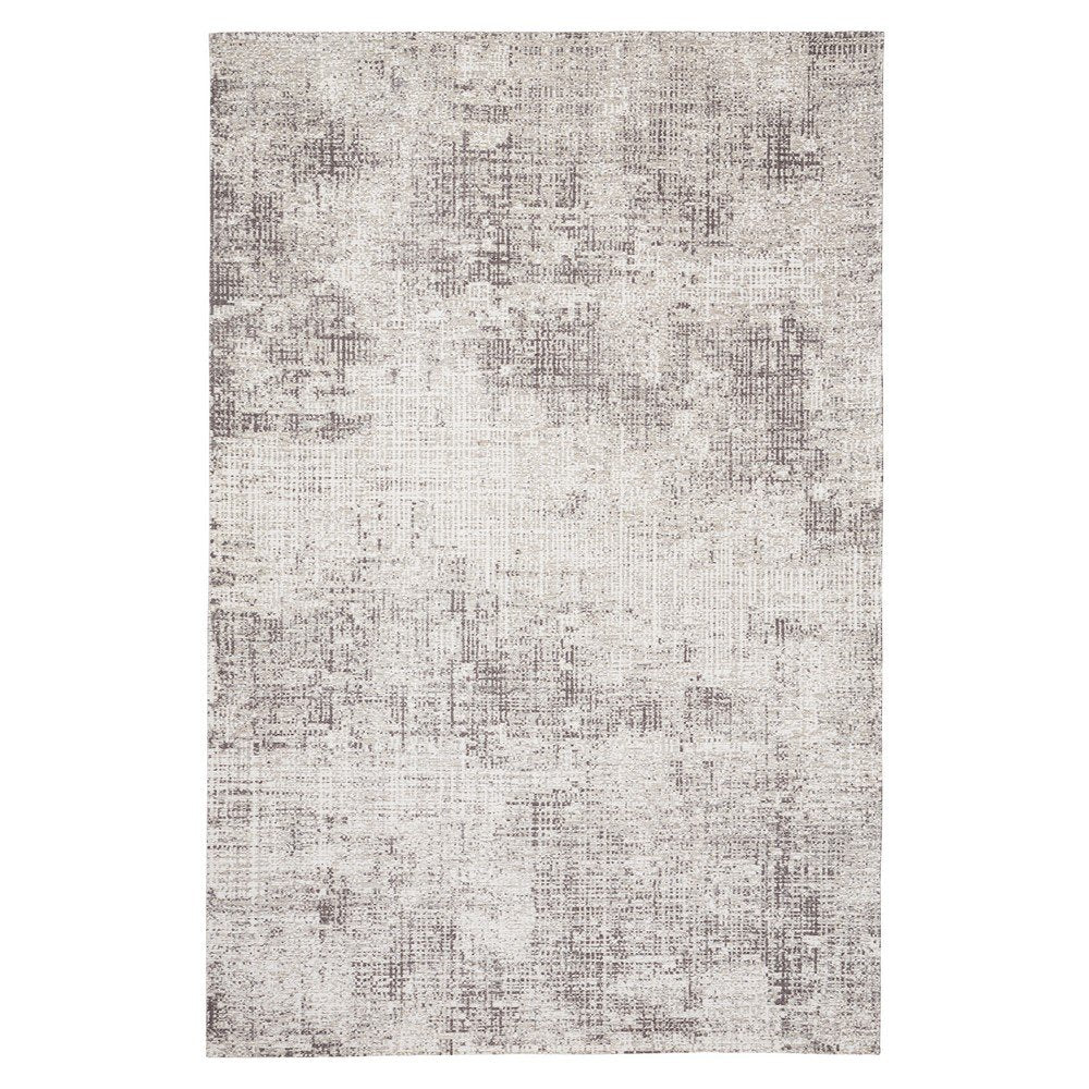 Tappeto Tessuto Argentato Moderno da Interno 200x290 - REED