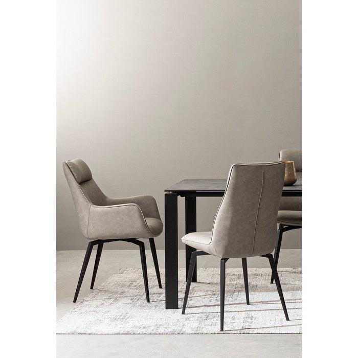 Tappeto Tessuto Argentato Moderno da Interno 200x290 - REED