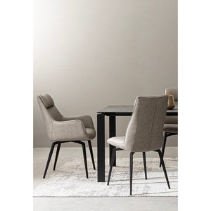 Tappeto Tessuto Argentato Moderno da Interno 200x290 - REED