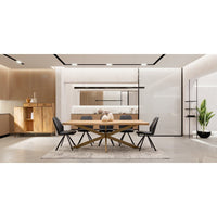 Tappeto Tessuto Argentato Moderno da Interno 200x290 - REED