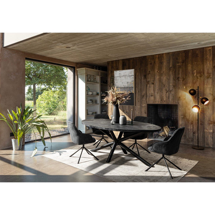 Tappeto Tessuto Argentato Moderno da Interno 200x290 - REED