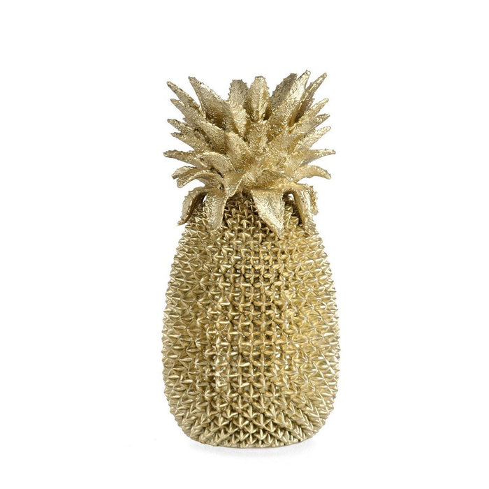 Decorazione Ananas Poliresina Oro Interno H49,5 - RASHID