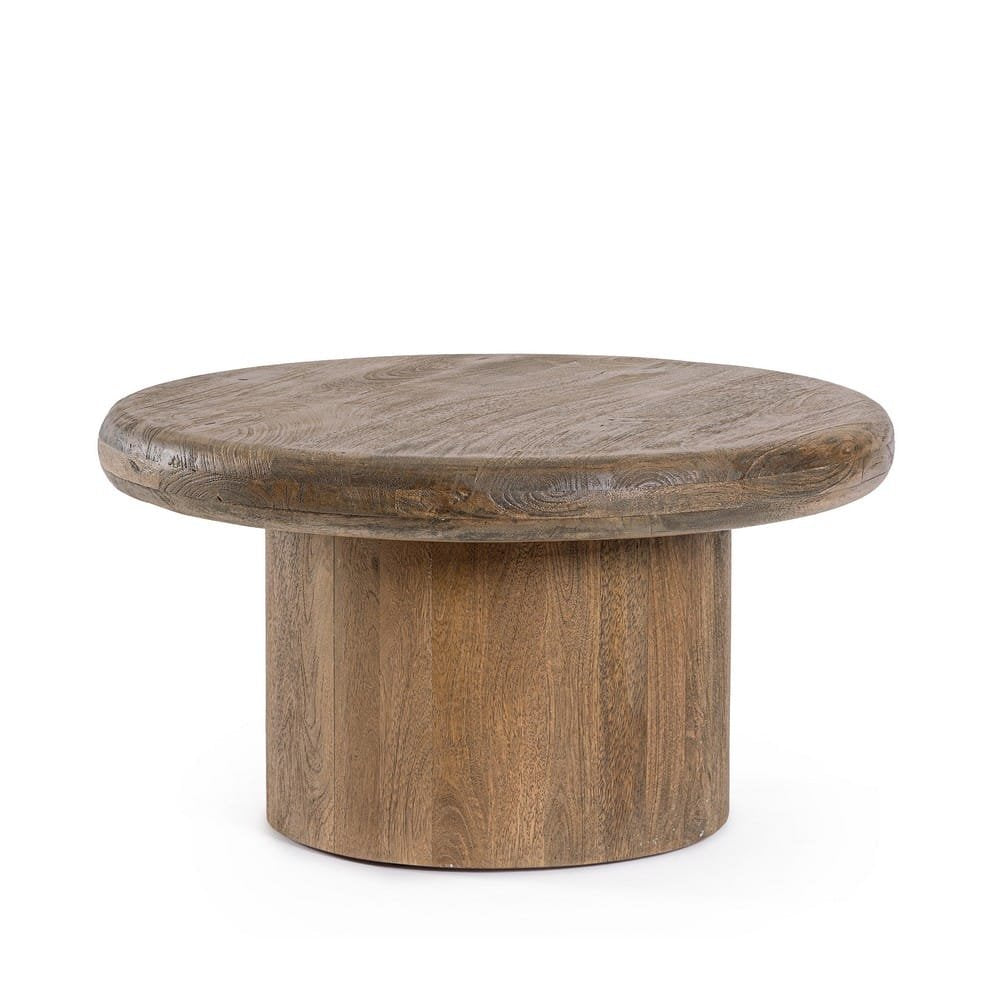 Tavolino Legno Naturale Rustico da Interno 75 cm - PHOENIX