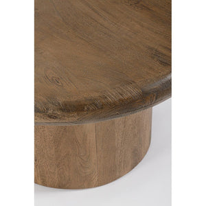 Tavolino Legno Naturale Rustico da Interno 75 cm - PHOENIX