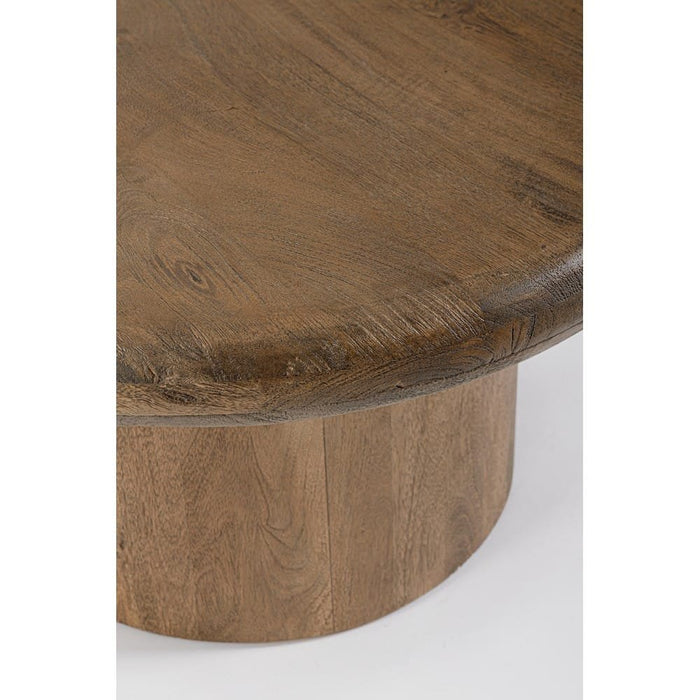 Tavolino Legno Naturale Rustico da Interno 75 cm - PHOENIX