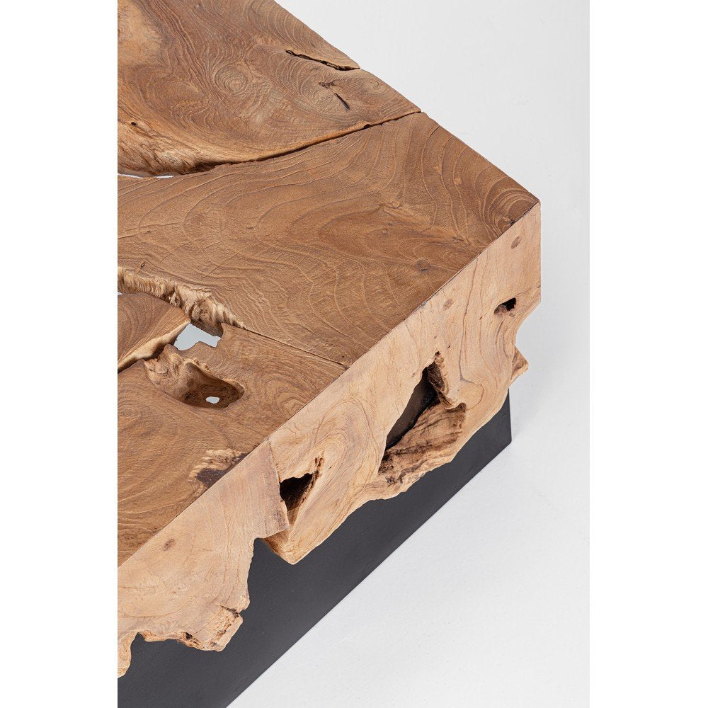 Tavolini in Teak Marrone Industriale da Interno - PHOEBE