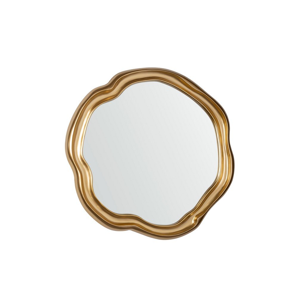 Specchio Poliresina Oro Moderno da Interno 75x75 - PHILLIPS