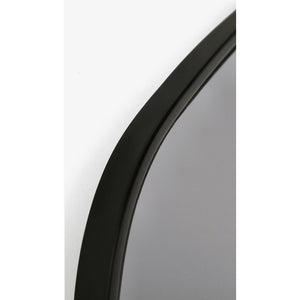 Set 2 Specchi Acciaio Nero Moderni da Interno 40x50 cm - PEREZ