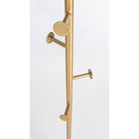 Set 2 Appendiabiti in Marmo Oro Moderno H175 cm - PARADISO