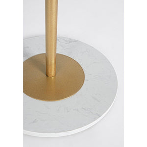 Set 2 Appendiabiti in Marmo Oro Moderno H175 cm - PARADISO