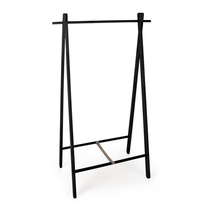 Appendiabiti Legno Nero Moderno da Interno - ORIZZONTE