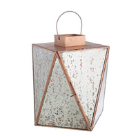 Lanterna in Vetro Marrone Stile Industriale da Interno - OMAR