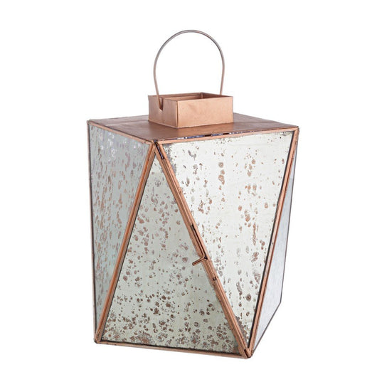 Lanterna in Vetro Marrone Stile Industriale da Interno - OMAR