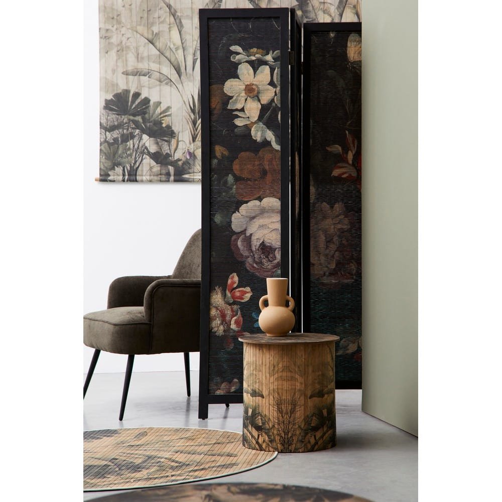 Tavolino Legno Naturale Boho da Interno 40 cm - NIPPON BAMBOO