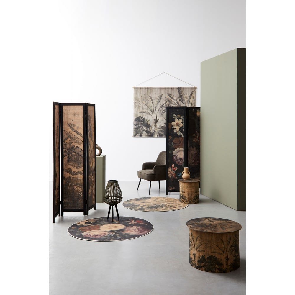 Tavolino Legno Naturale Boho da Interno 40 cm - NIPPON BAMBOO