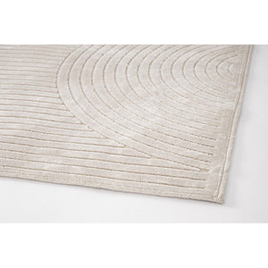 Tappeto Viscosa Beige Moderno da Interno 160x230 - MORRIS