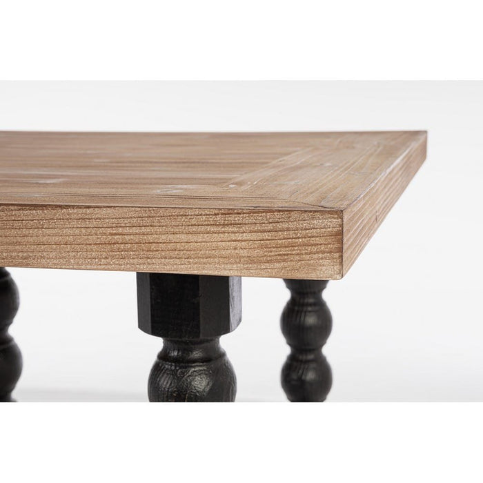 Tavolo Rettangolare Legno Marrone Rustico da Interno 198x94 - MODERN RUSTIC