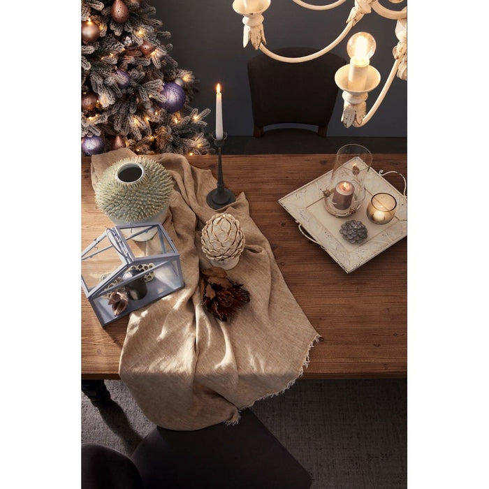 Tavolo Rettangolare Legno Marrone Rustico da Interno 198x94 - MODERN RUSTIC