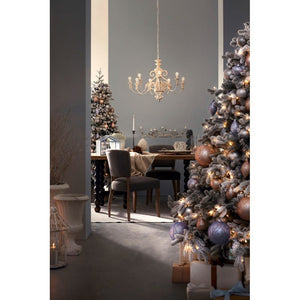 Tavolo Rettangolare Legno Marrone Rustico da Interno 198x94 - MODERN RUSTIC