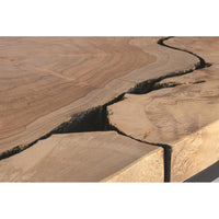 Tavolini in Teak Marrone Industriale da Interno - MIRANDA