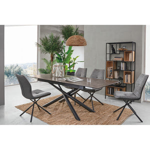 Vaso in Vetro Trasparente Rustico da Esterno H29 cm - MIGUEL