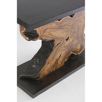 Consolle Teak Marrone Rustica da Interno 120x40 cm - MIA