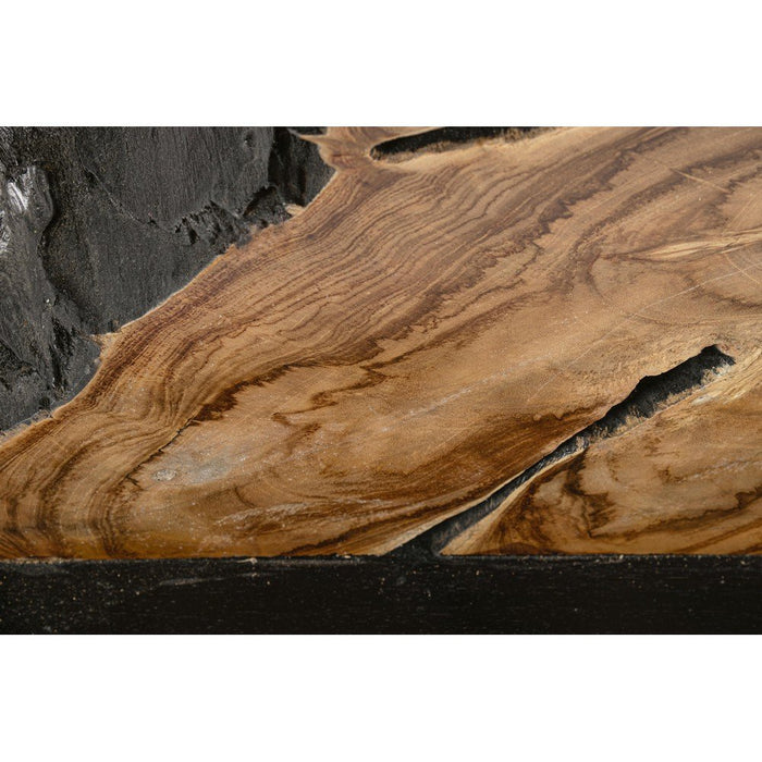 Consolle Teak Marrone Rustica da Interno 120x40 cm - MIA