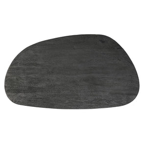 Tavolino Legno Nero Moderno da Interno 135x76 cm - MAXIM