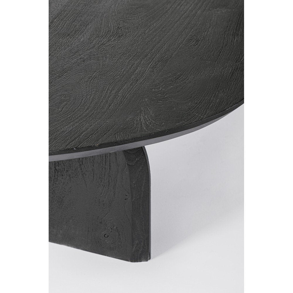 Tavolino Legno Nero Moderno da Interno 135x76 cm - MAXIM