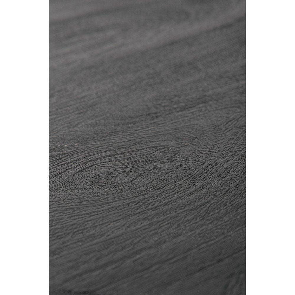 Tavolino Legno Nero Moderno da Interno 135x76 cm - MAXIM