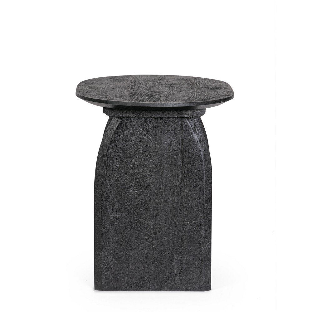 Tavolino Legno Nero Moderno da Interni 60x45 cm - MAXIM