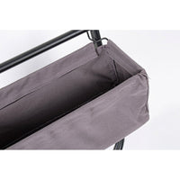 Mobile Portaoggetti Acciaio Nero Moderno da Interno - MARA