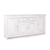 Credenza Legno Bianco Shabby da Interno - MAEVE