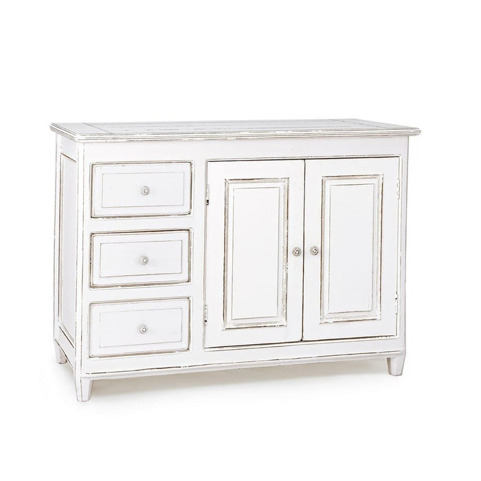 Credenza Legno Bianco Rustico da Interno - MAEVE