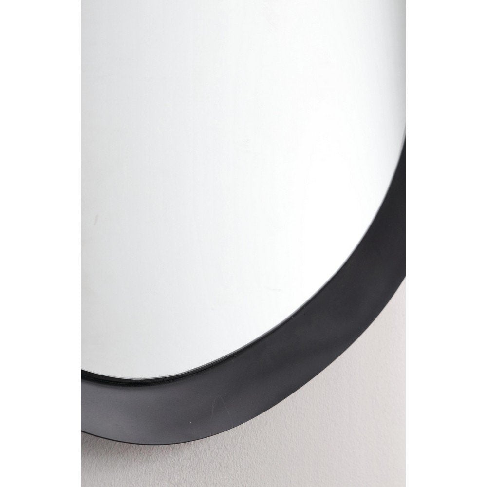 Specchio Nero Moderno da Parete 86x82 cm - LUCIA