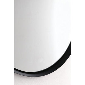 Specchio Nero Moderno da Parete 60x58 cm - LUCIA