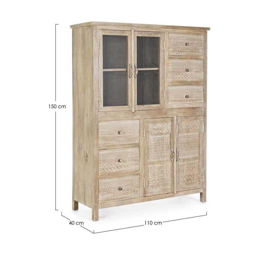 Mobile Legno Naturale Rustico da Interno - LENA
