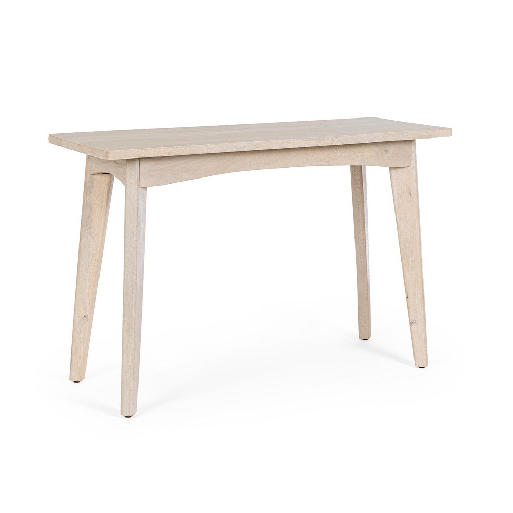 Consolle Legno Marrone Moderna da Interno 115x45 - LENA