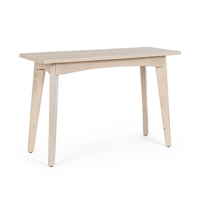 Consolle Legno Marrone Moderna da Interno 115x45 - LENA