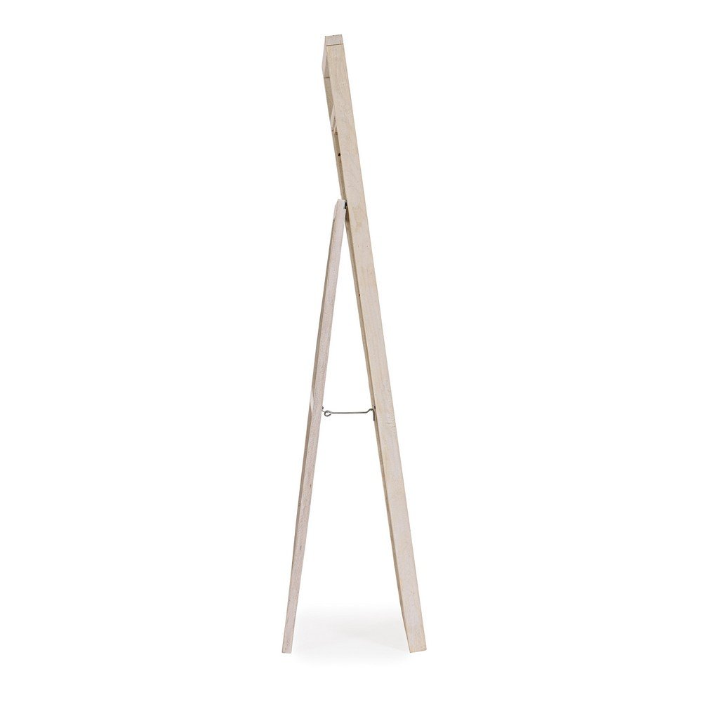 Specchio da Terra Legno Naturale Trasparente Rustico - LENA