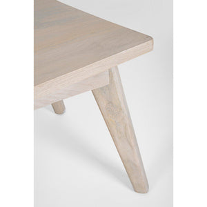 Tavolino Legno Marrone Moderno da Interno 115x55 - LENA