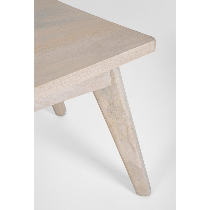 Tavolino Legno Marrone Moderno da Interno 115x55 - LENA