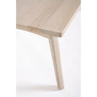 Tavolino Legno Marrone Moderno da Interno 115x55 - LENA