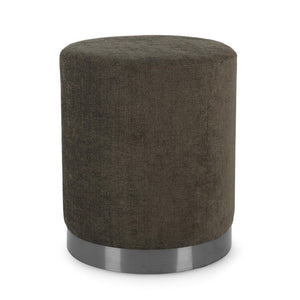 Pouf Tessuto Verde Moderno da Interno - LEE Colore: Verde