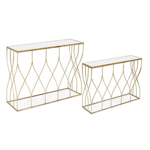 Consolle Vetro Bianco Moderno da Interno - KENNETH