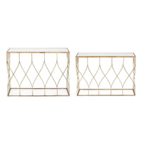 Consolle Vetro Bianco Moderno da Interno - KENNETH