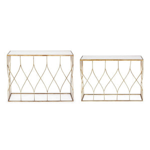 Consolle Vetro Bianco Moderno da Interno - KENNETH