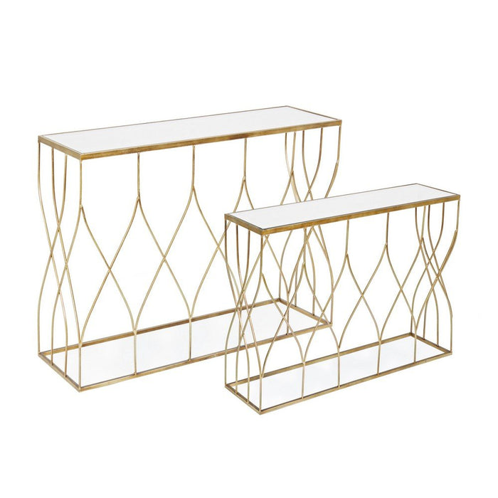 Consolle Vetro Bianco Moderno da Interno - KENNETH