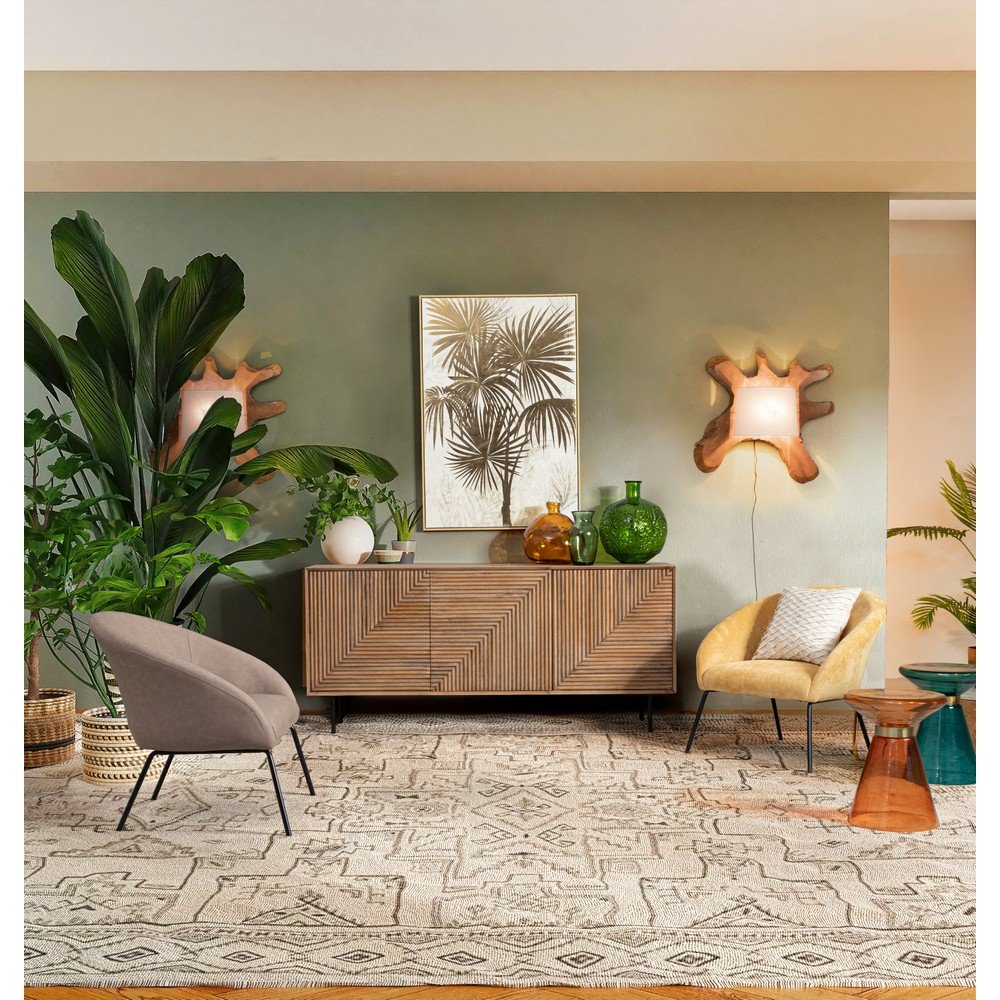 Quadro in Tela Multicolore Moderno da Parete 82x122 - KATRINA