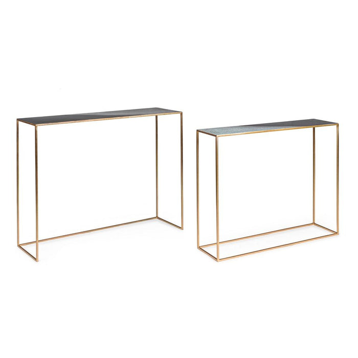 Consolle Metallo Nero Moderno da Interno - KALEB